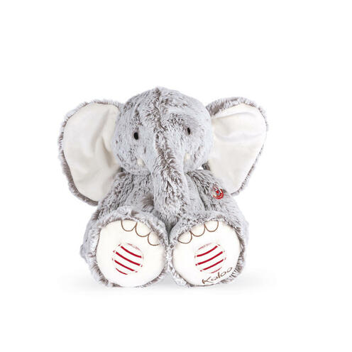 Eléphant Noa Prestige 38 cm Gris - KALOO