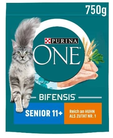 Purina ONE BIFENSIS Senior 11+ reich an Huhn und Vollkorn-Getreide