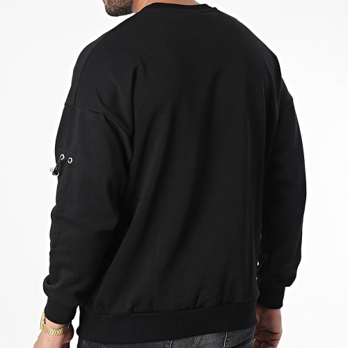 Sweat Crewneck 22-K076 Noir