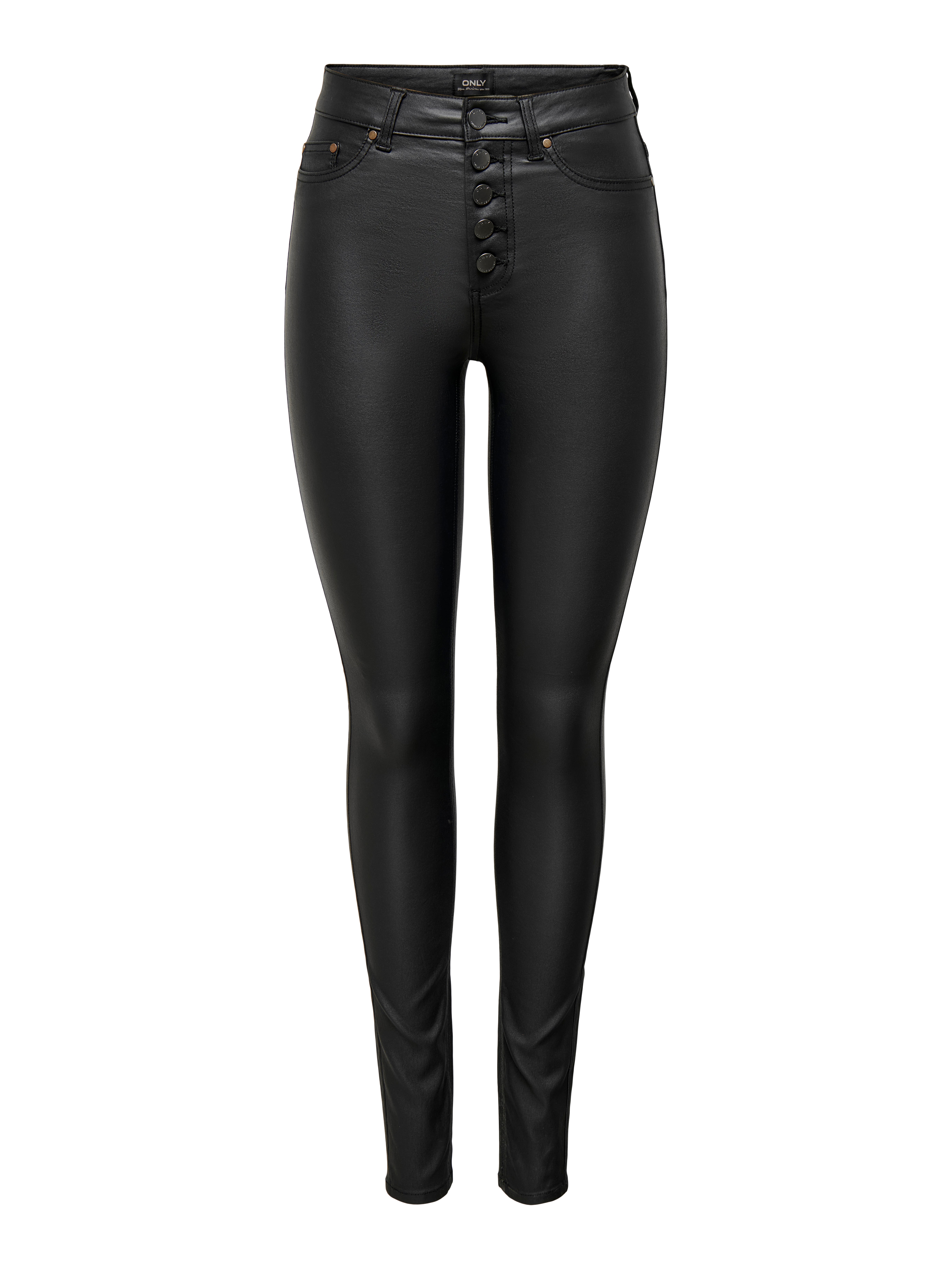 ONLBLUSH Hohe Taille Skinny Fit Hose Black