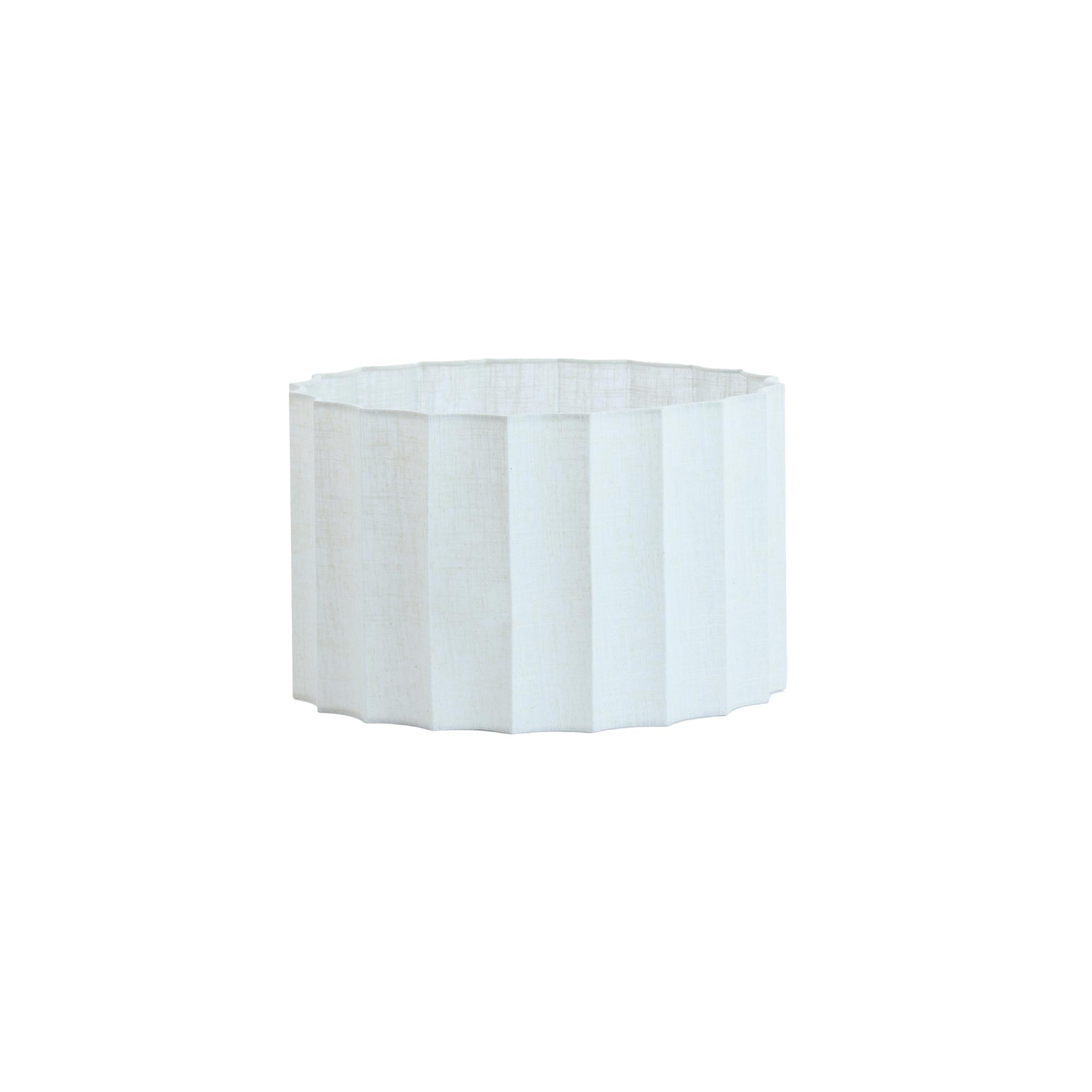 Light & Living Cilinder lampenkap Disli - Wit - Ã40cm
