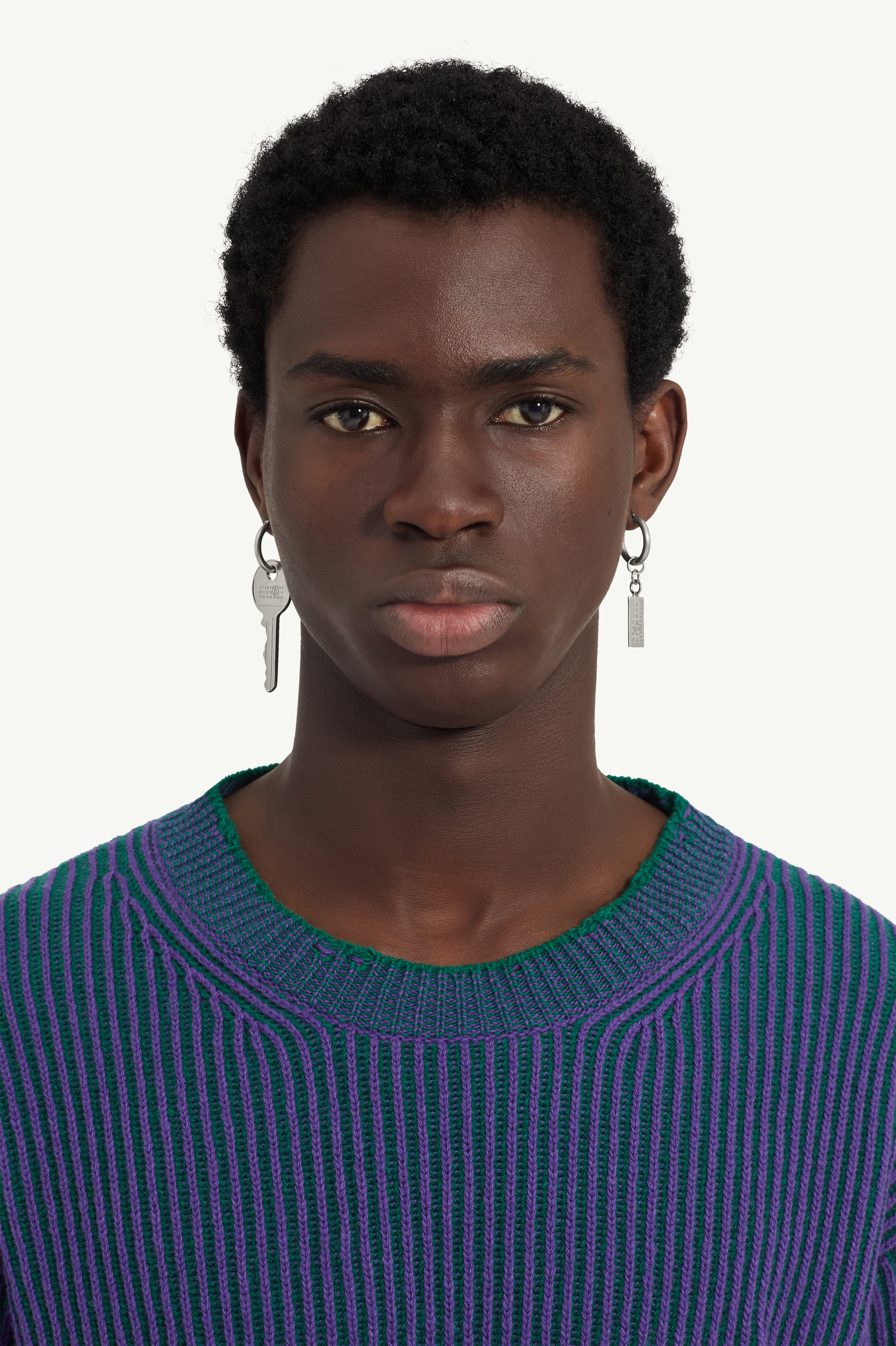 Boucles d'oreilles clé