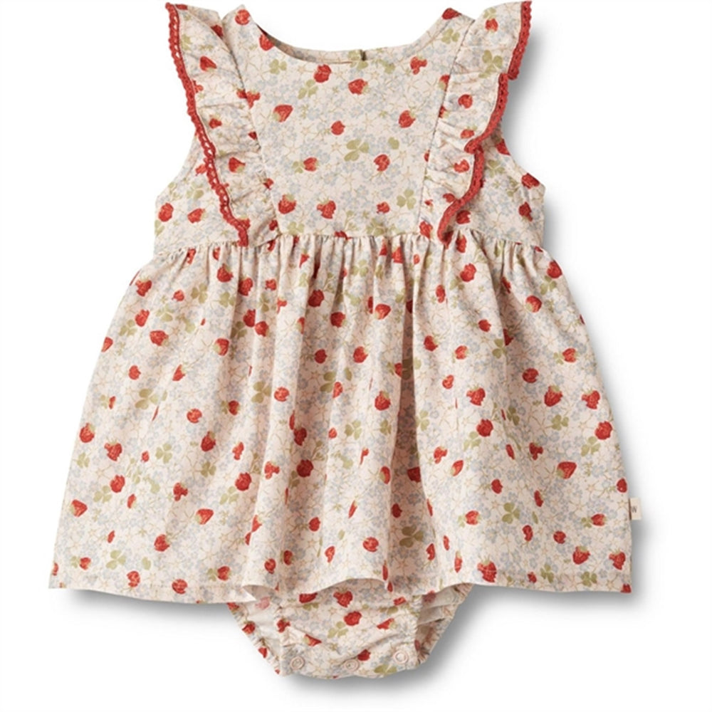 Rose Strawberries Body Kjole Suit Lace Sofia