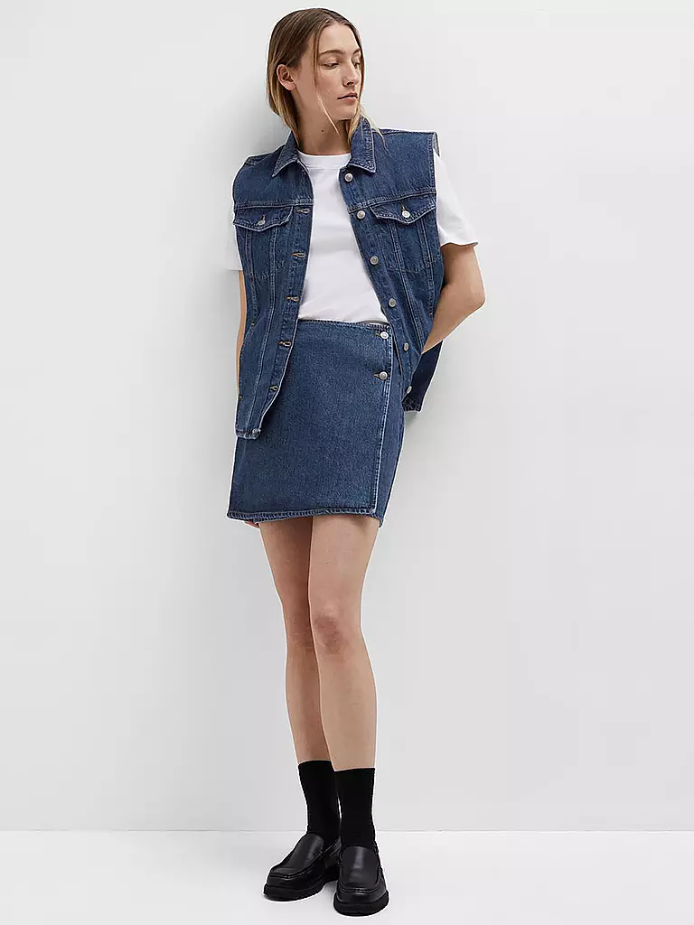 SELECTED FEMME Jeansrock SLFCLAIR blau