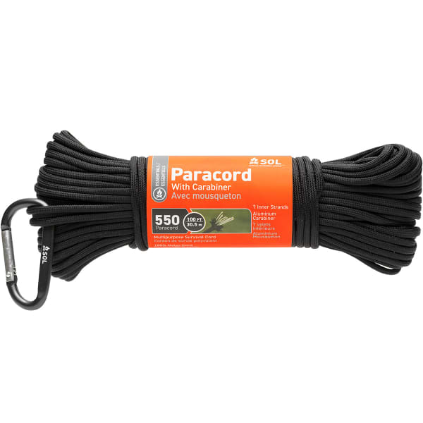 Serviette de voyage SOL SOL PARACORD WITH CARABINER