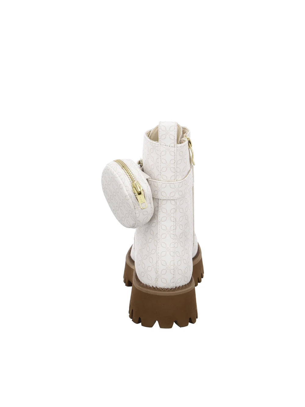 Stiefelette Amsterdam weiß-taupe