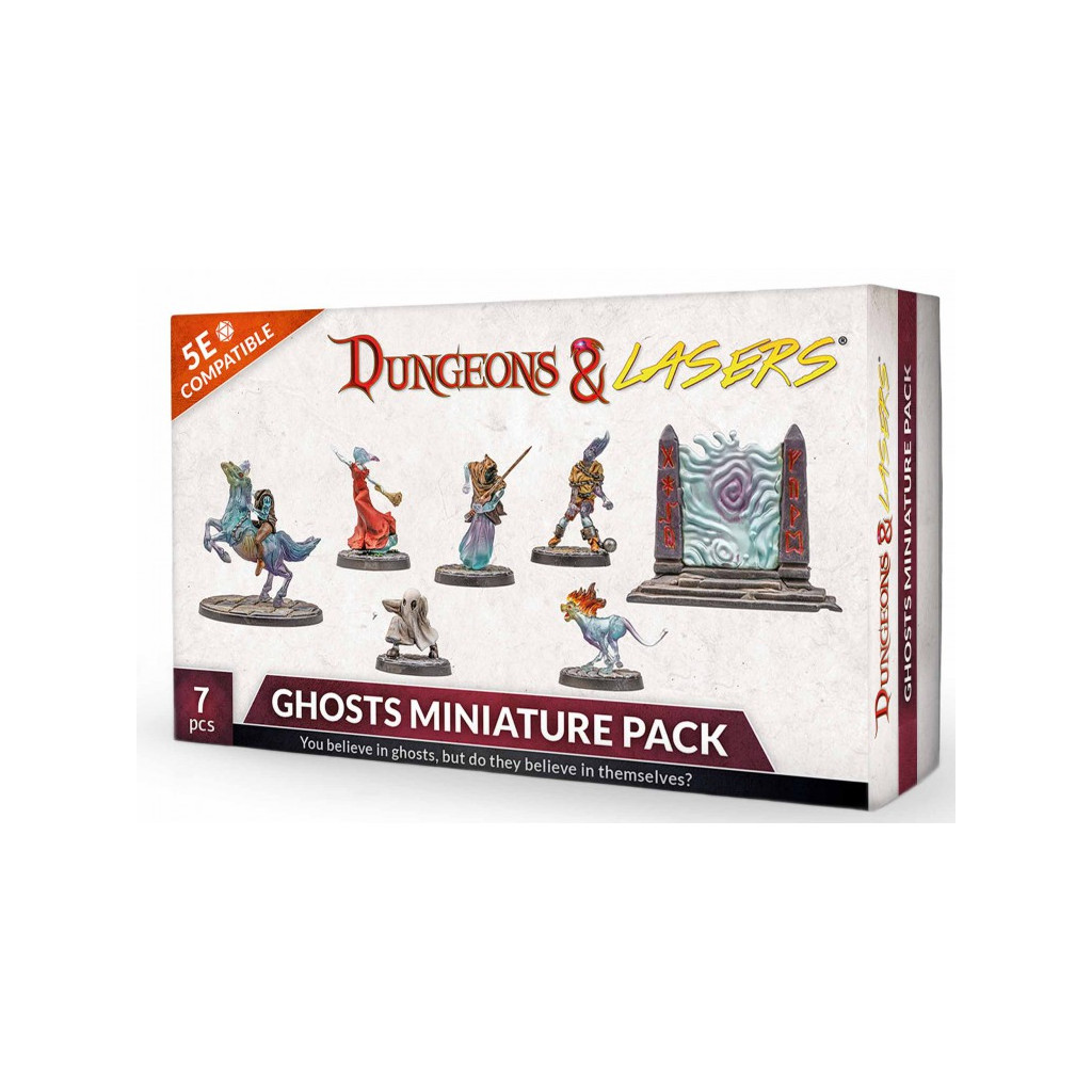 Dungeons & Lasers - Figurines - Ghosts Miniatures Pack