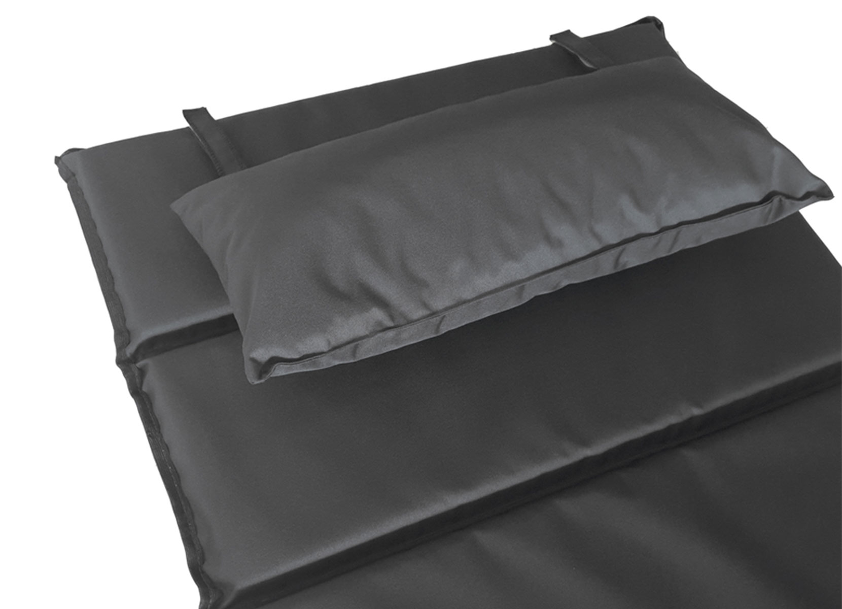 Home Deluxe Auflage 2er-Set für TAIGA Wellenholzliege Anthrazit