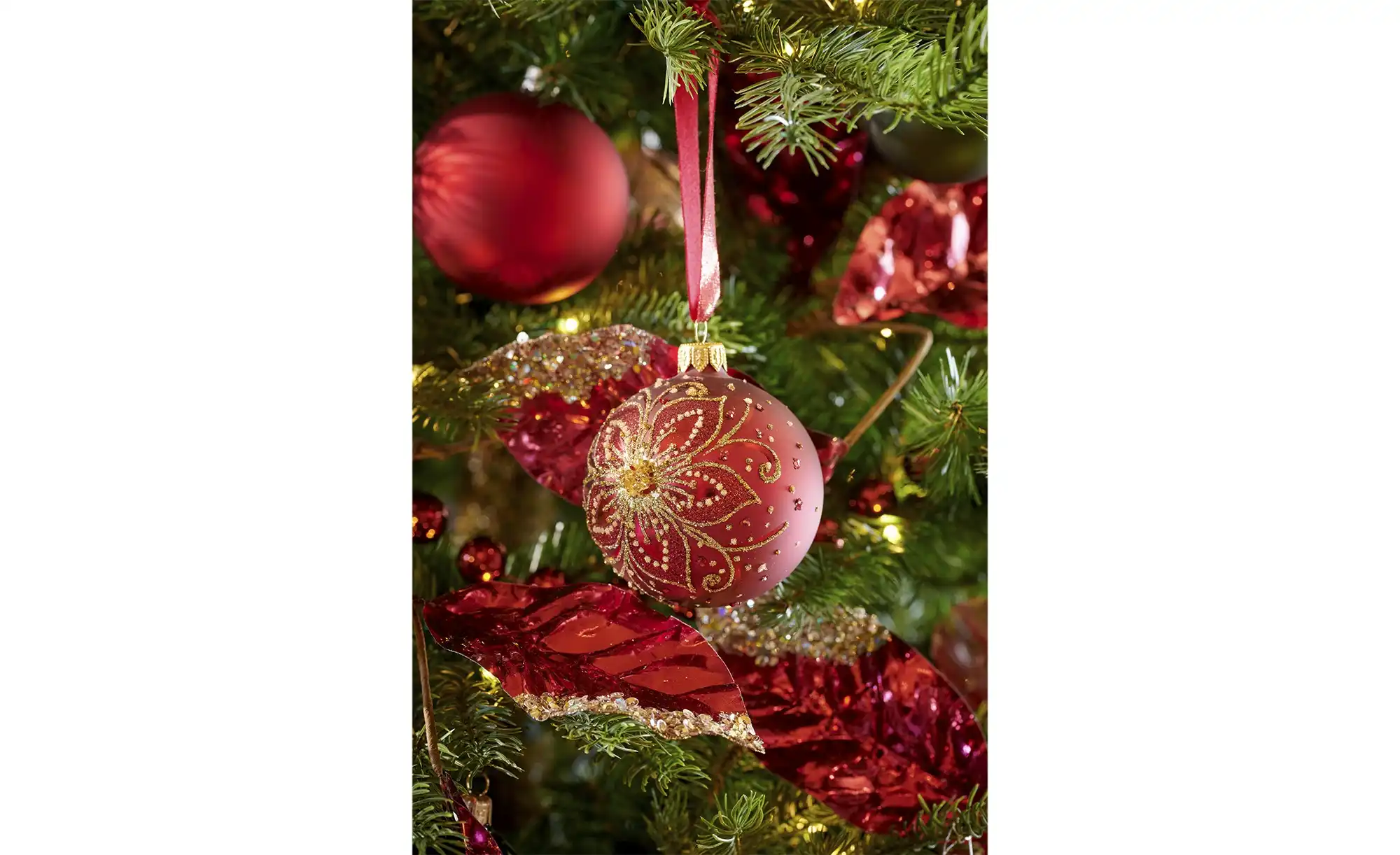 HOME STORY Weihnachtskugeln, 20er-Set