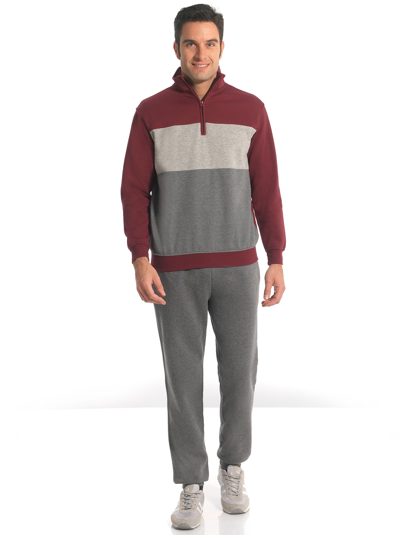 Sweat-shirt molleton intérieur gratté