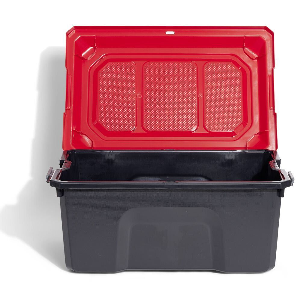 Malle de rangement 38,5x58xH34cm plastique x2