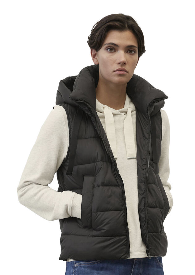 Marc O’Polo BNOS recycled no down, vest, detach Black
