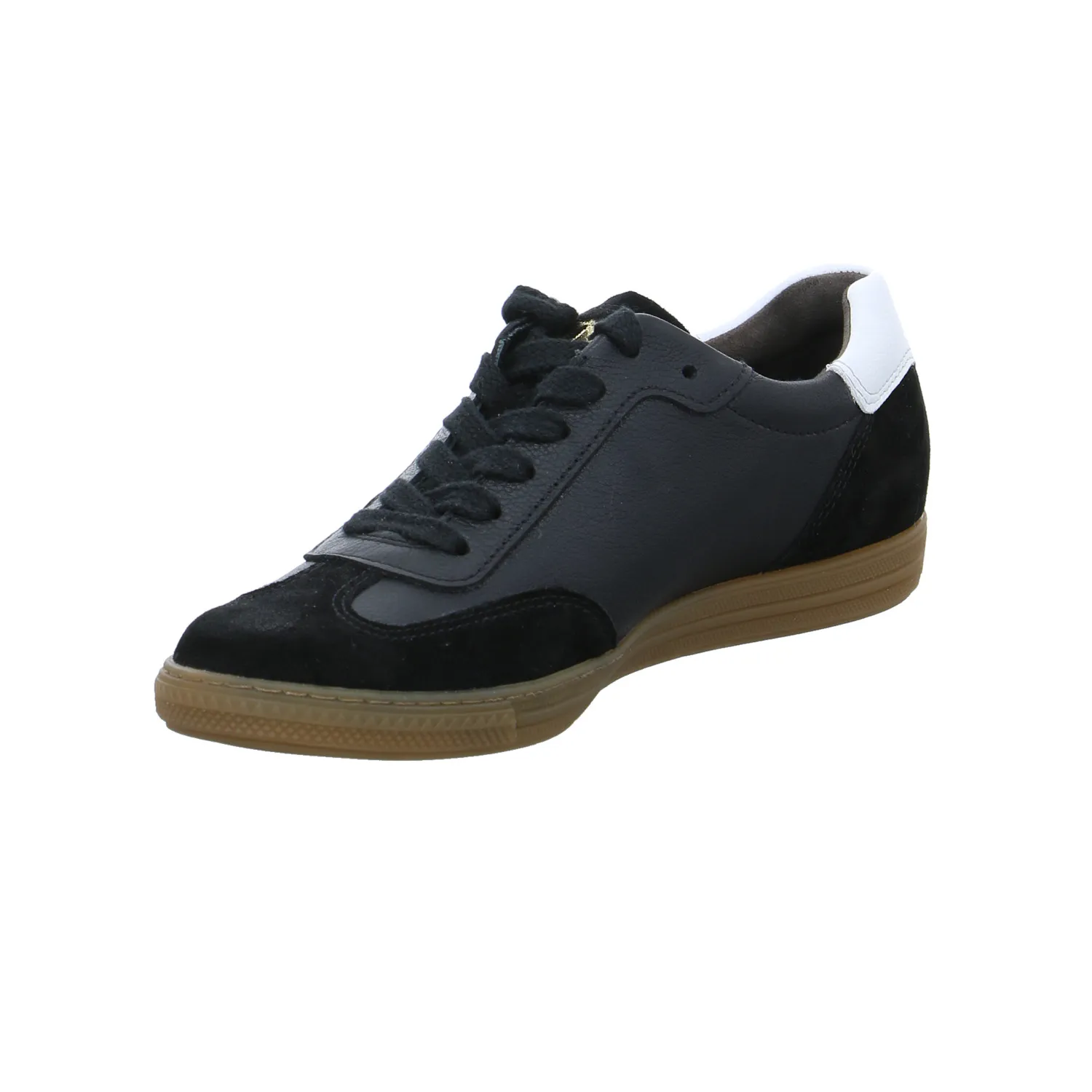 PAUL GREEN Sneaker Schwarz Leder