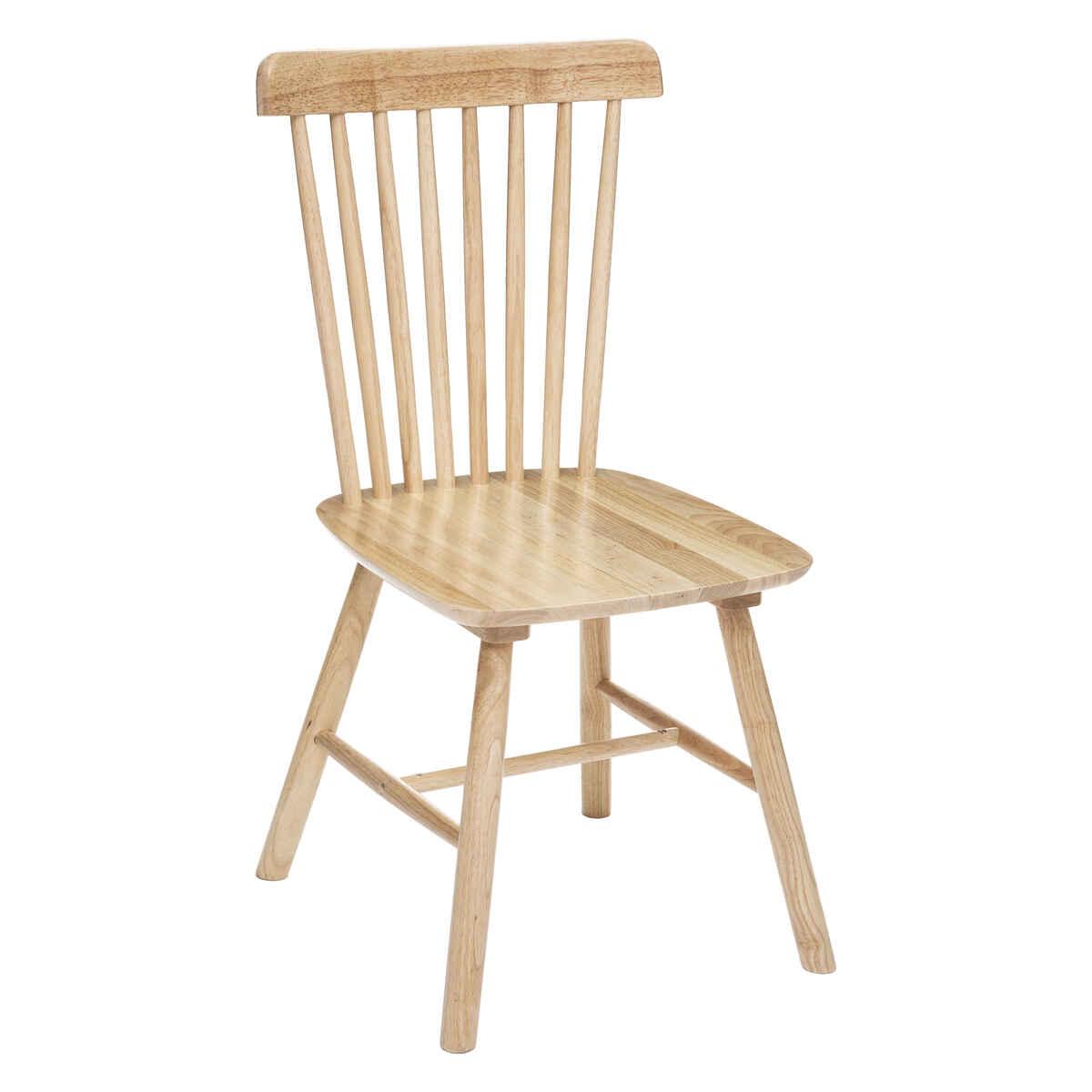 CHAISE DINER BOIS NATUREL ISABEL