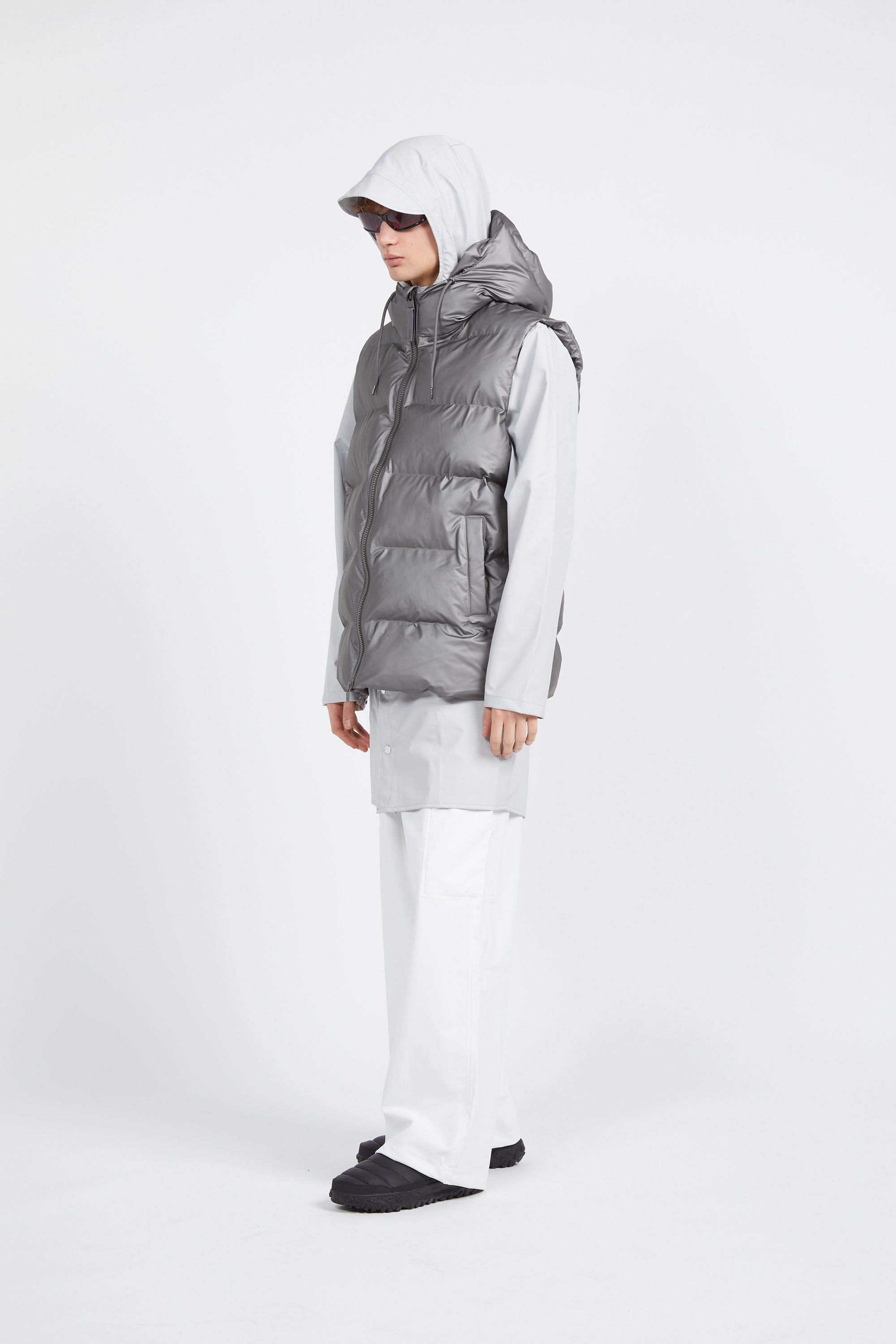 RAINS Veste Alta Puffer  Gris