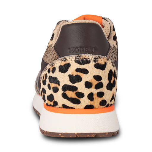 Woden Ronja Sneakers,  Leopard/Tiger, 42