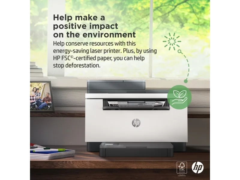 HP LaserJet MFP M234sdw - Multifunktionsprinter - S/H - laser - Legal (216 x 356 mm) (original) - Legal (medie) - op til 29 spm (kopiering) - op til 29 spm (udskriver) - 150 ark - USB 2.0, LAN, Wi-Fi(n), Bluetooth