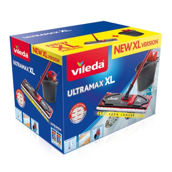 Vileda Sistema de Limpeza Ultramax XL Mopa   Balde - Ultramaxxl