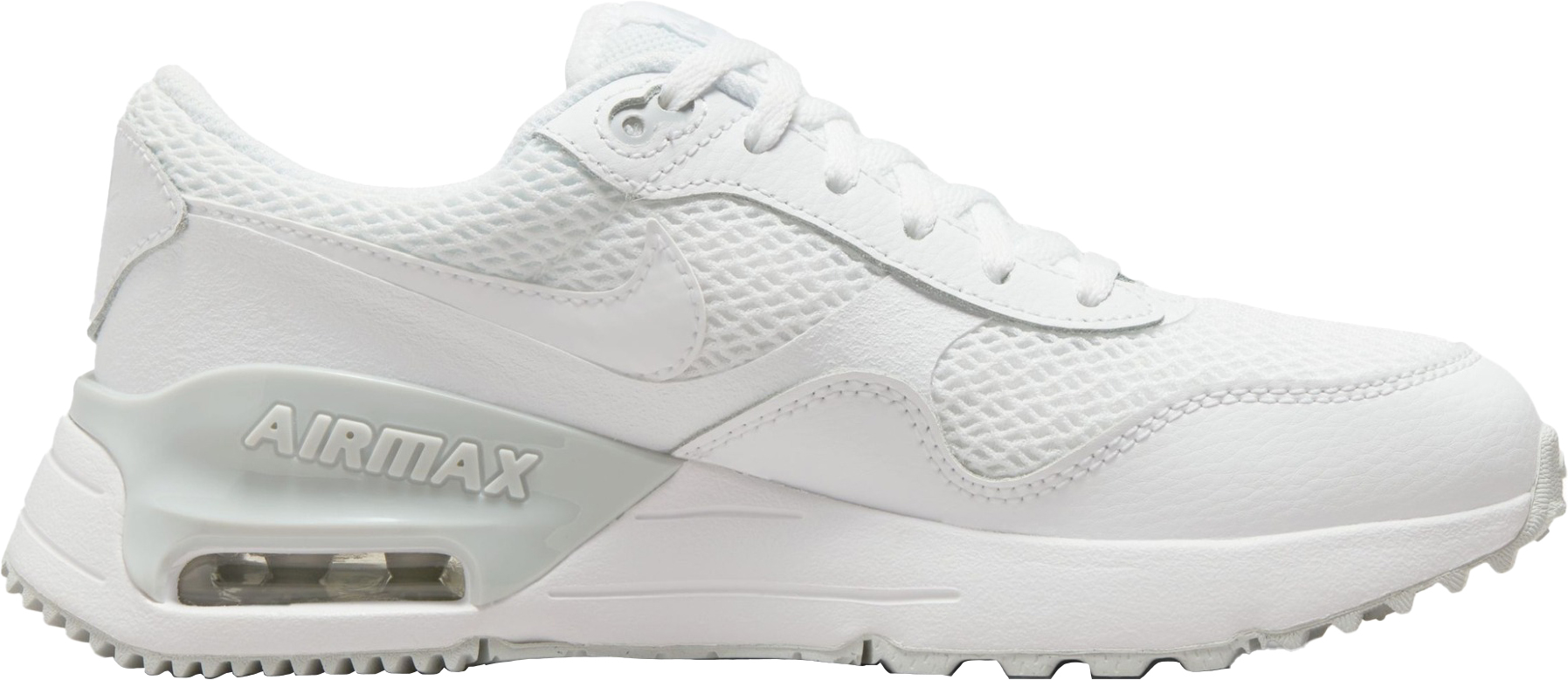 Nike Air Max SYSTM Junior WHITE/WHITE-PURE PLATINUM