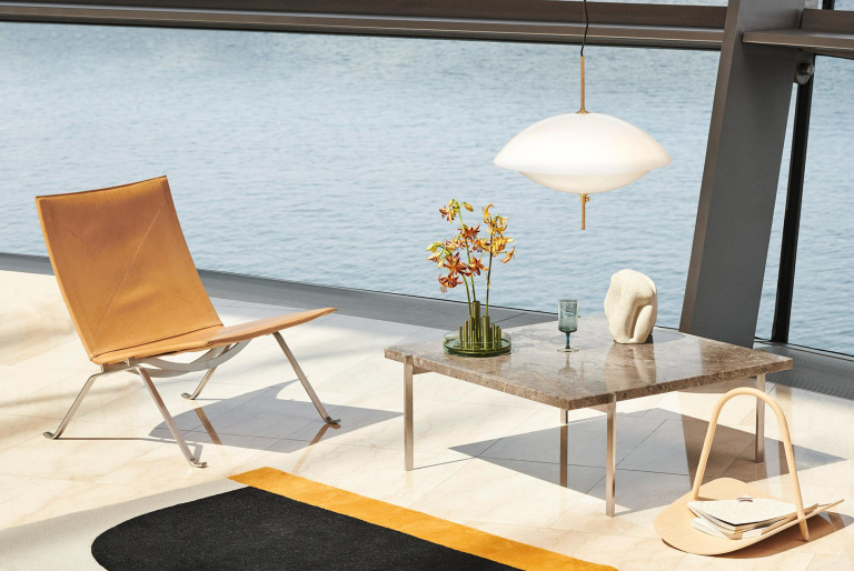 Fritz Hansen Cecilie Manz Ochre vloerkleed 103x130