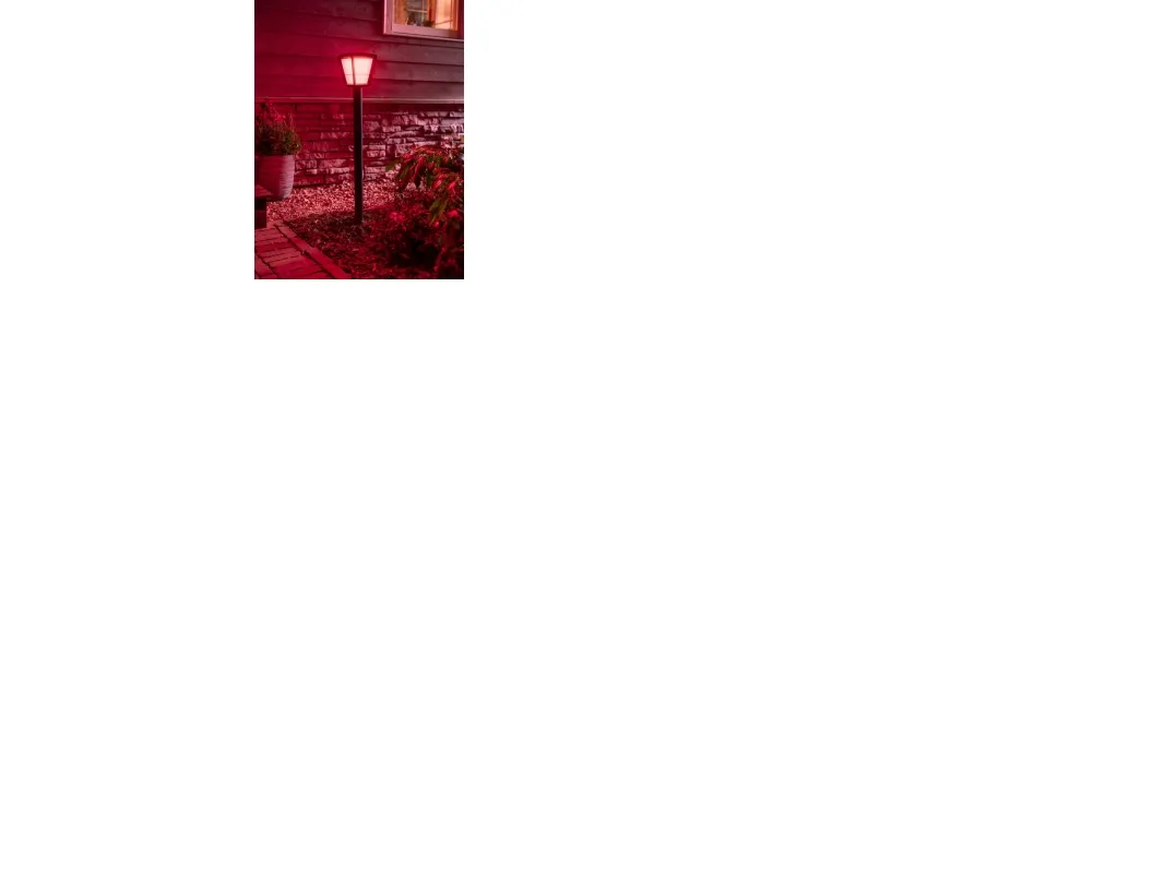 Philips Hue White Color Ambiance Econic Udendørs Bedlampe