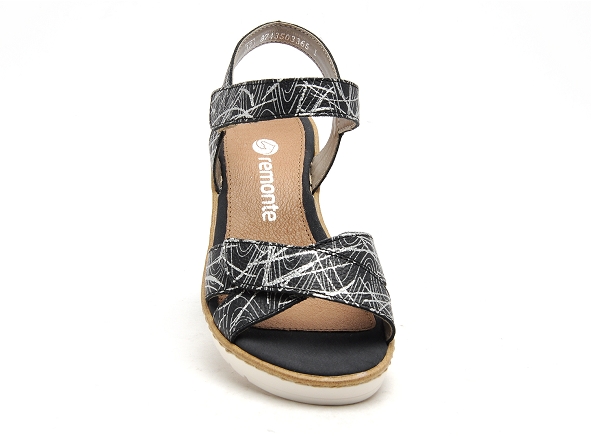 Remonte nu pieds talons femme r6252 bleu