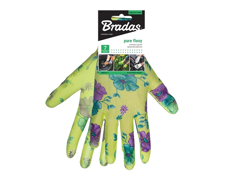 Bradas RWPFL7, Polyester, Polyurethan, Grøn, Unisex, 1 Par