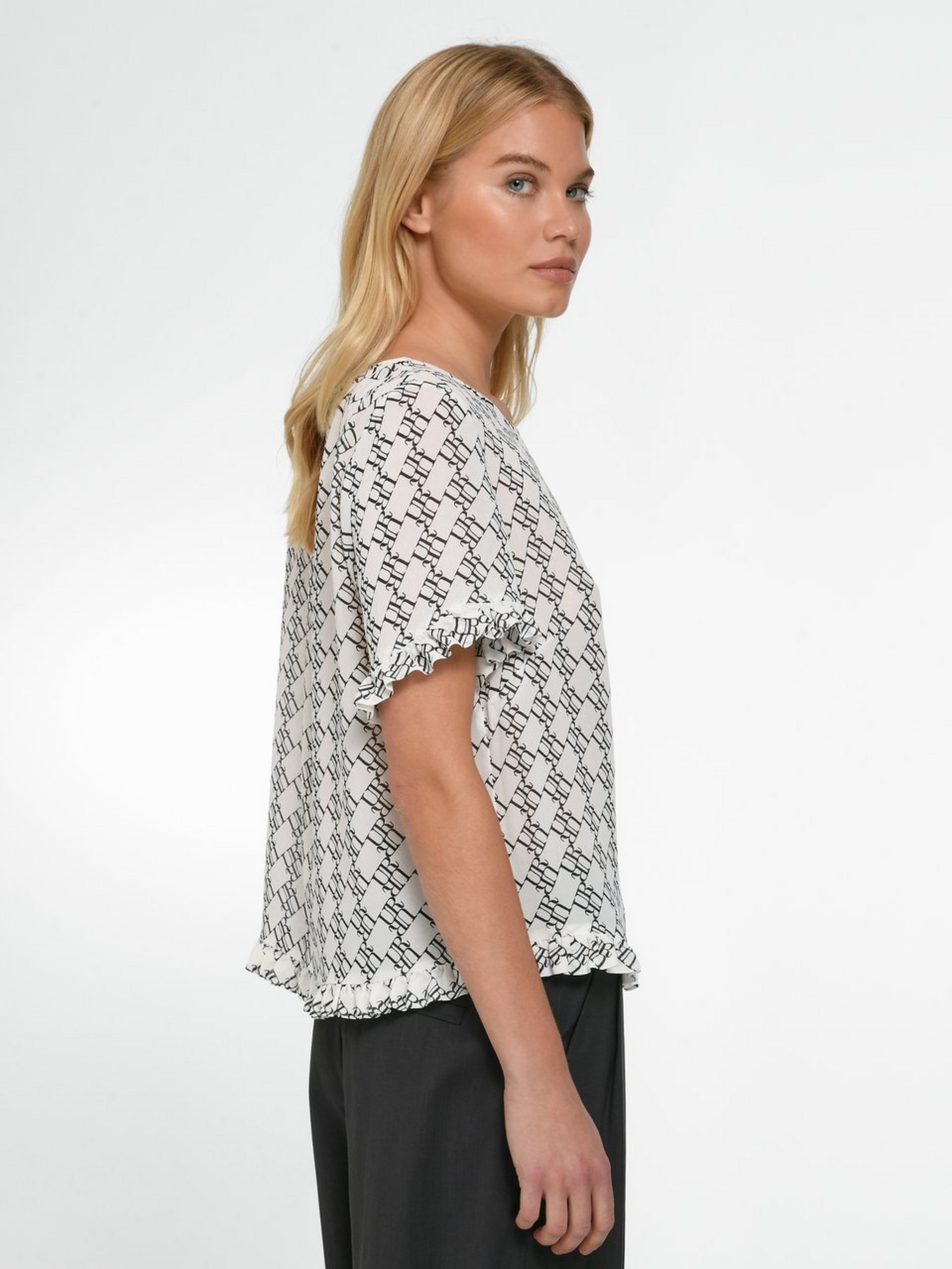 Bluse mit 1/2-Arm