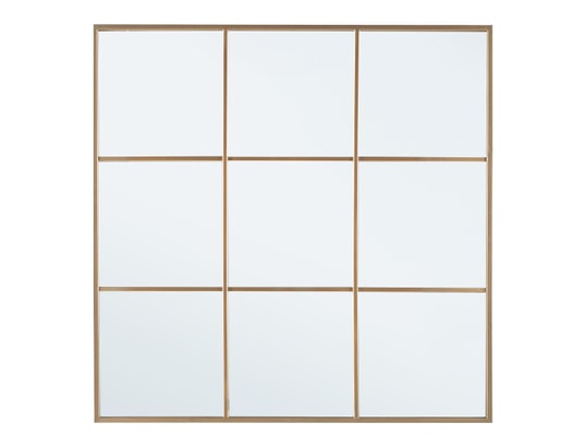 CONCEPT1 - Miroir Window nucleos or 90 x 90 x ep2,5 cm
