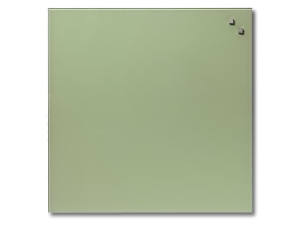 Magnetisk glastavle 45 x 45 cm retro green