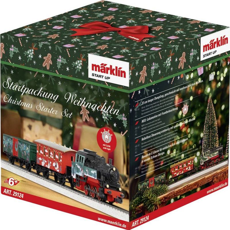 Märklin - Start Up - Kerstdorp Trein Set - Wit - 22-delig - 24 x 24 x 24 cm