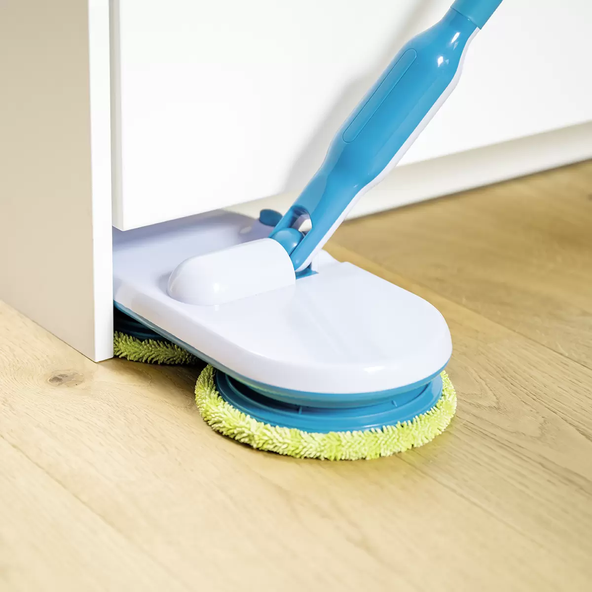 Elektro-Mop Hurrican Floating Mop weiss,blau
