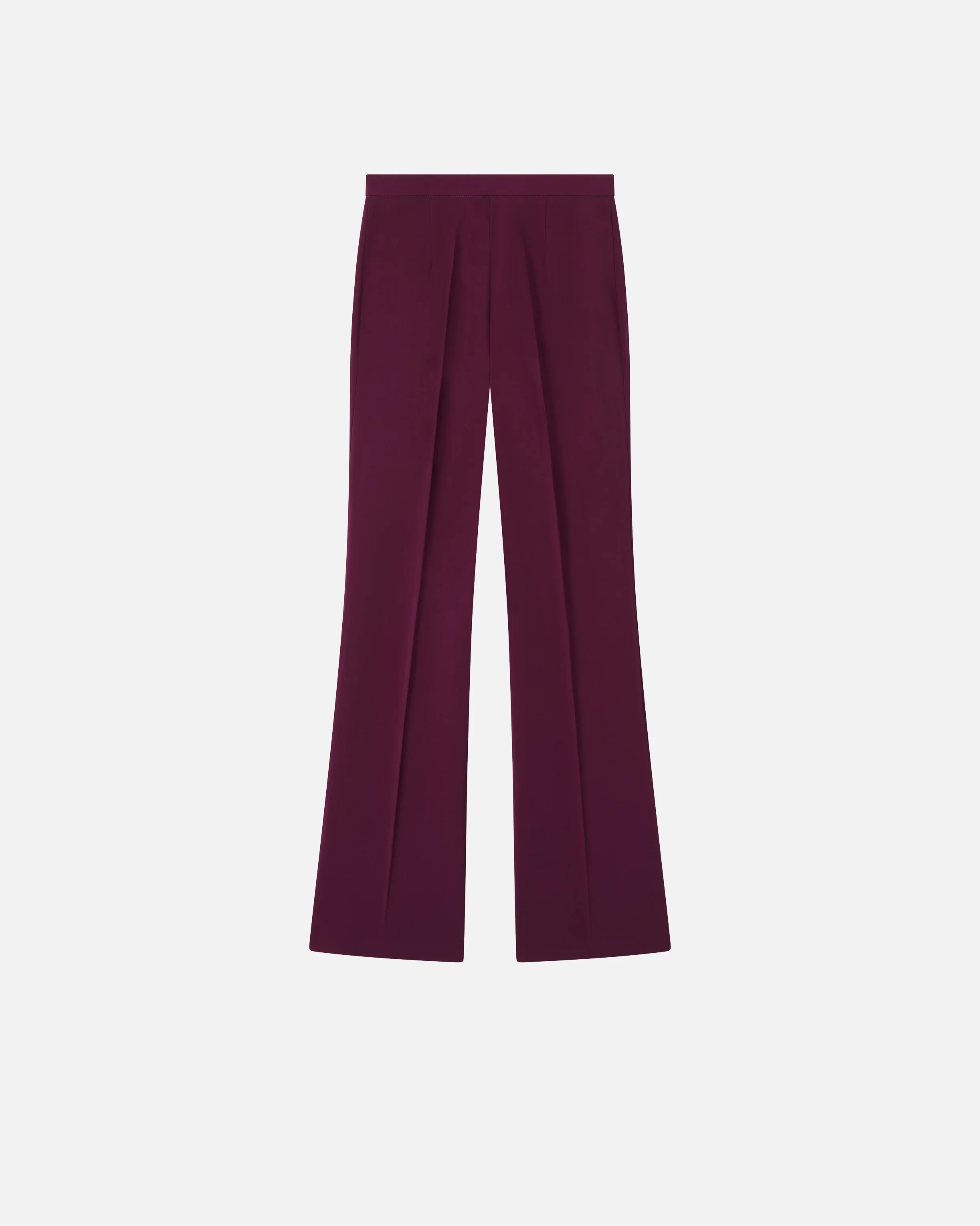 Pantalon taille haute | Rouge