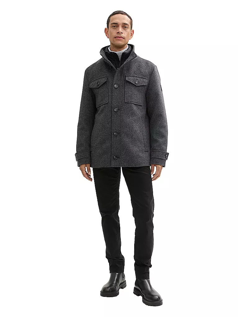TOM TAILOR Jacke  grau