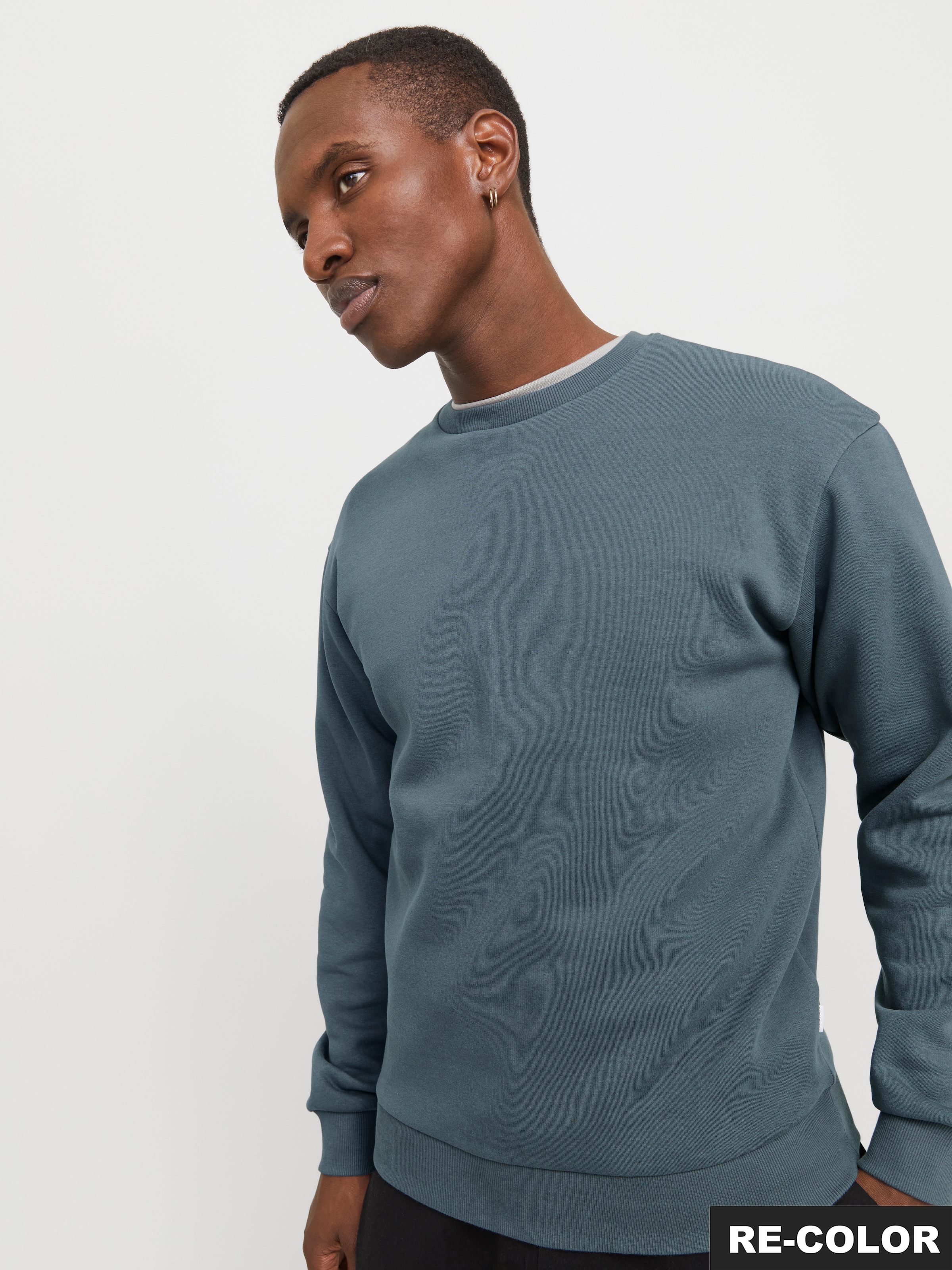Jack & Jones Sweatshirt »JJEBRADLEY  mit Rippbündchen für Alltag und Freizeit«, mit Rippbündchen