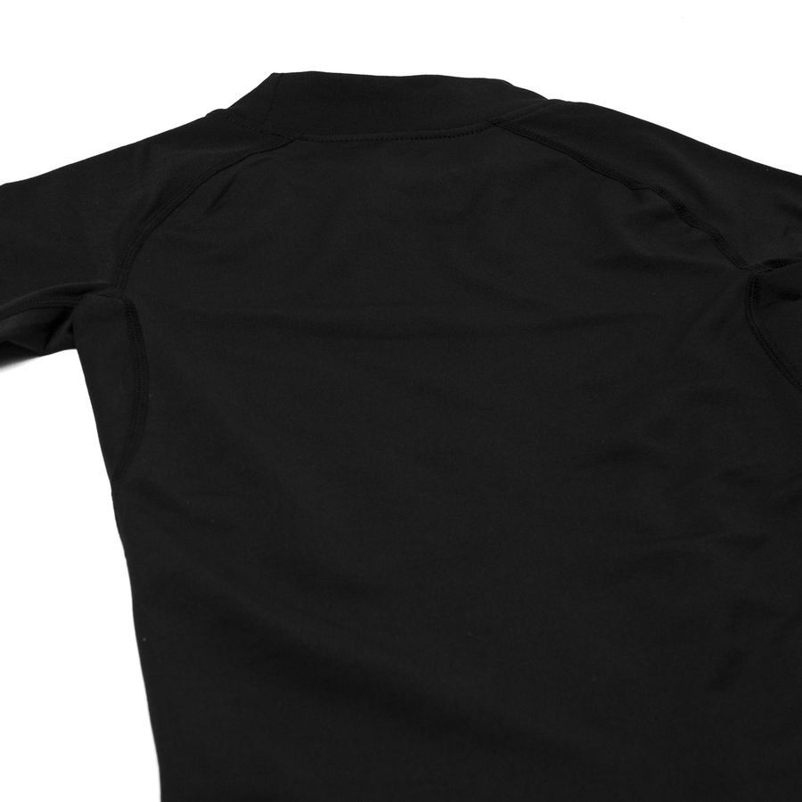 Unisport Warm Col Montant Sous-maillot - Noir Enfant