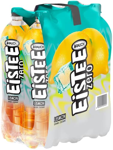 Rauch Eistee Zero Zitrone 6x1,5 l (EINWEG)
