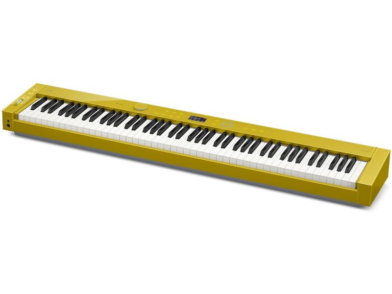 Casio E-Piano Privia PX-S7000 – Harmonious Mustard Digitalpiano mit dem authentischen Anschlag eines Flügels, innovativer Klangtechnologie und beeindruckender Ästhetik