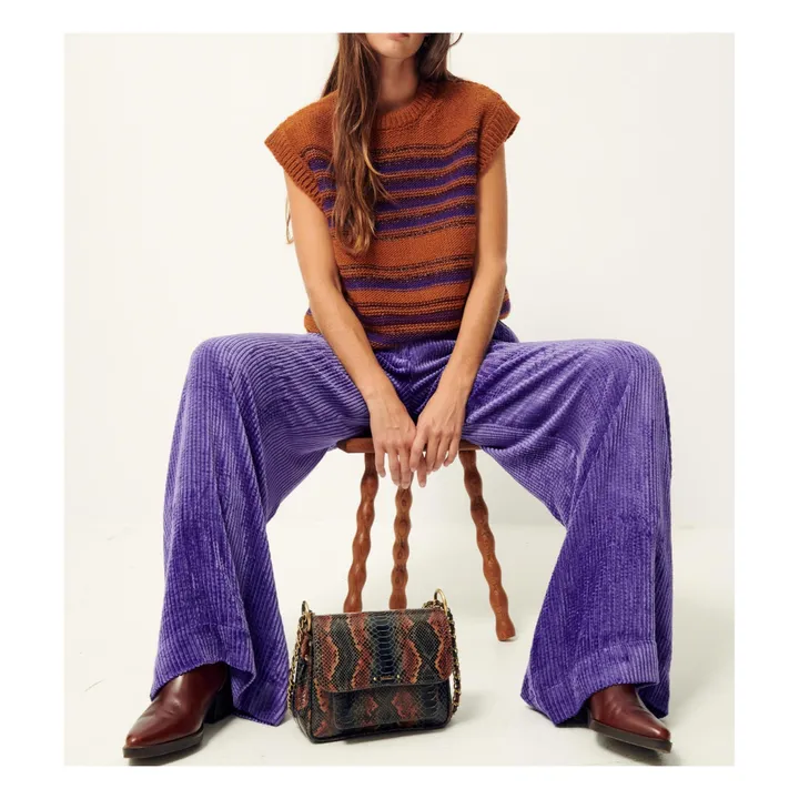 Sessùn Pull Sans Manches Opper Laine | Cuivre