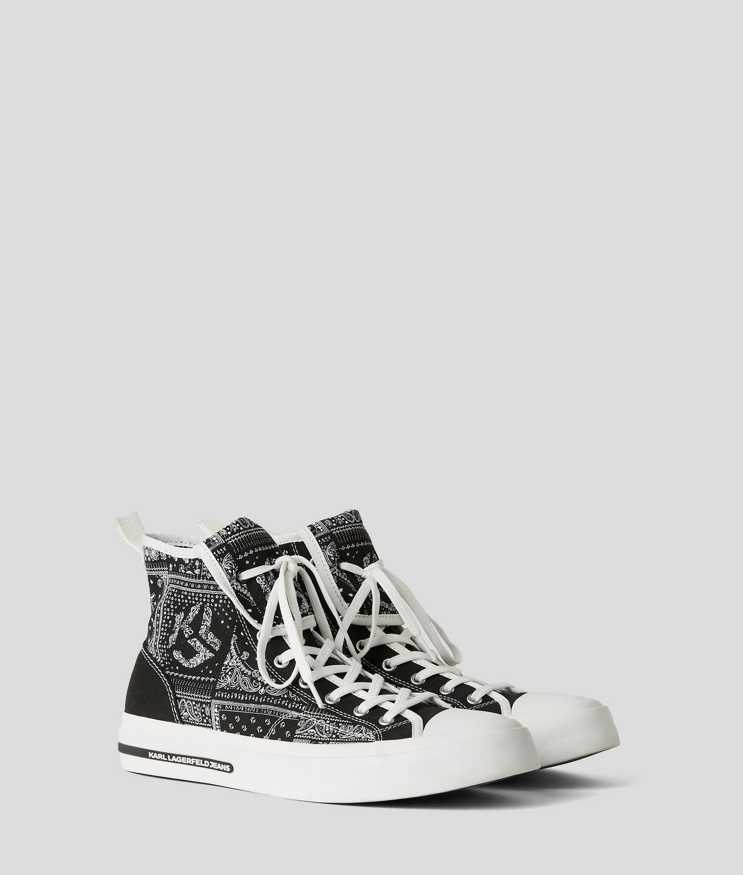 BASKETS MONTANTES À MOTIF BANDANA KLJ VULC