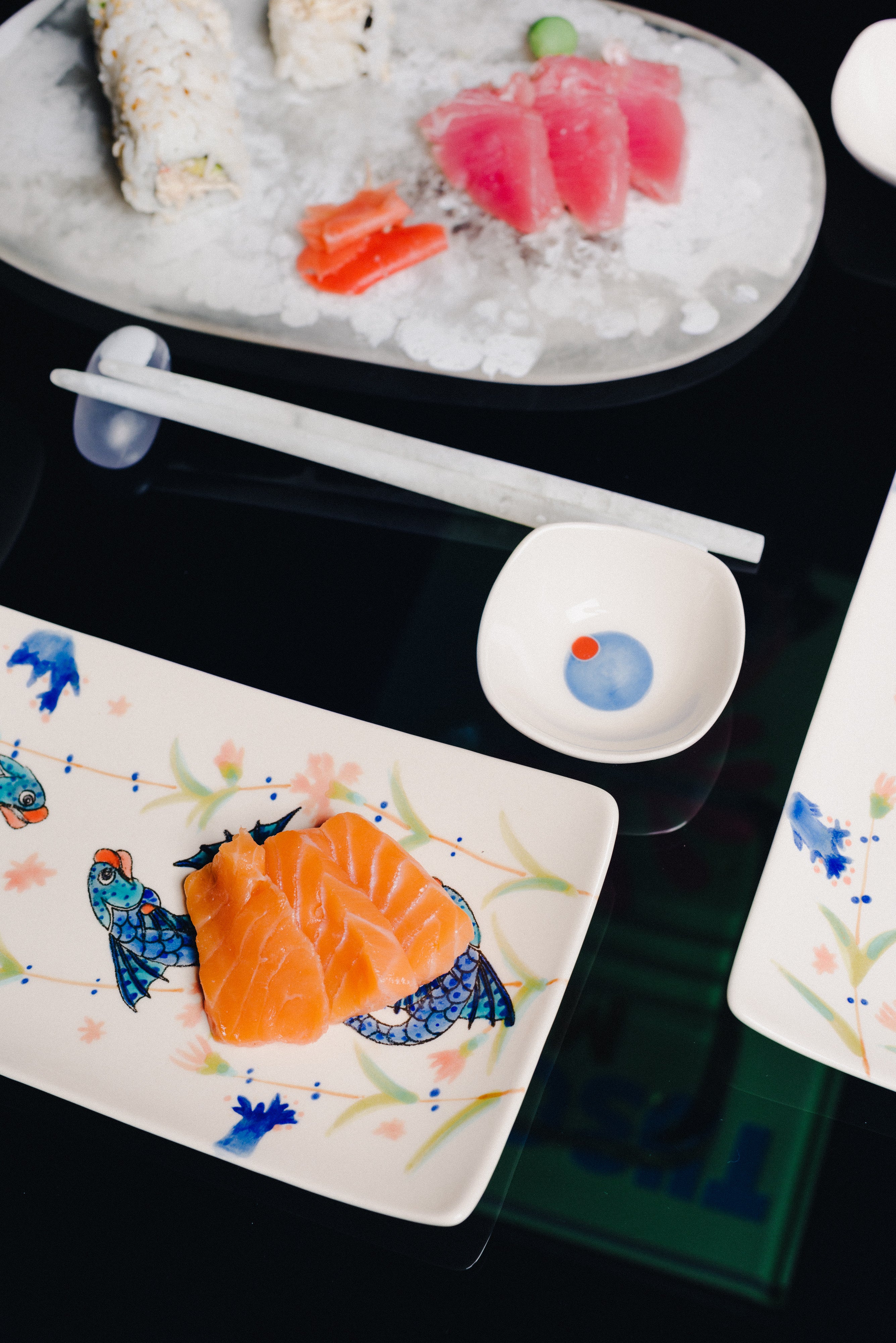 Baguettes à sushi en résine (lot de 4)