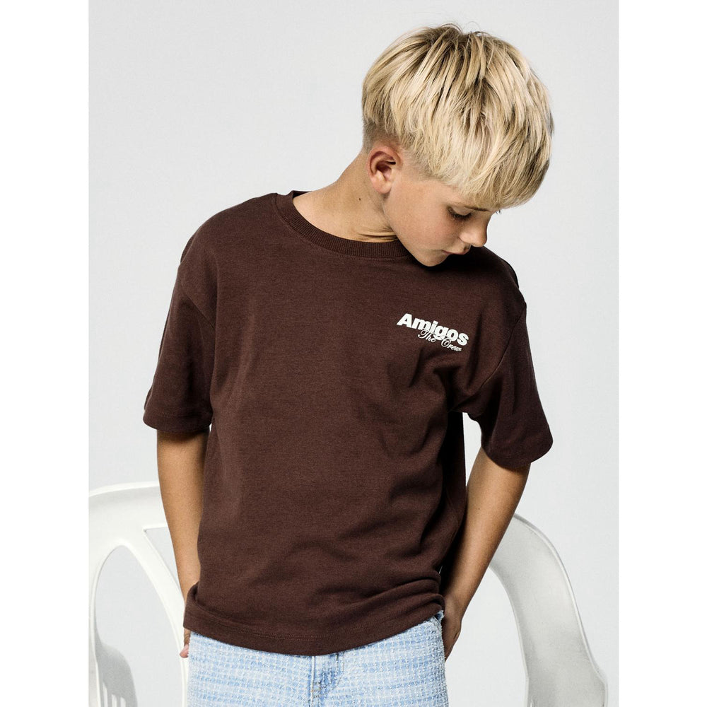 Køb Name It Chestnut Nkmholle Ss Rlx Top Box