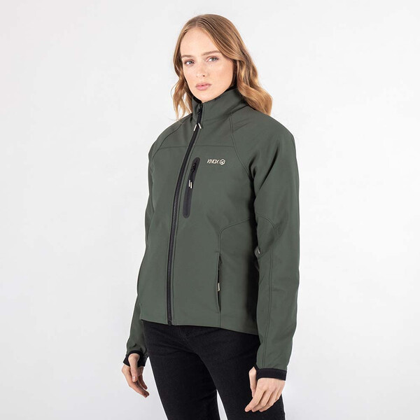 knox - Veste zippée femme Dual Pro Olive