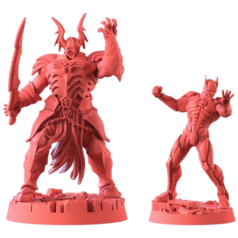 Zombicide : Dark Nights Metal Pack 2 : The Merciless & The Murder Machine