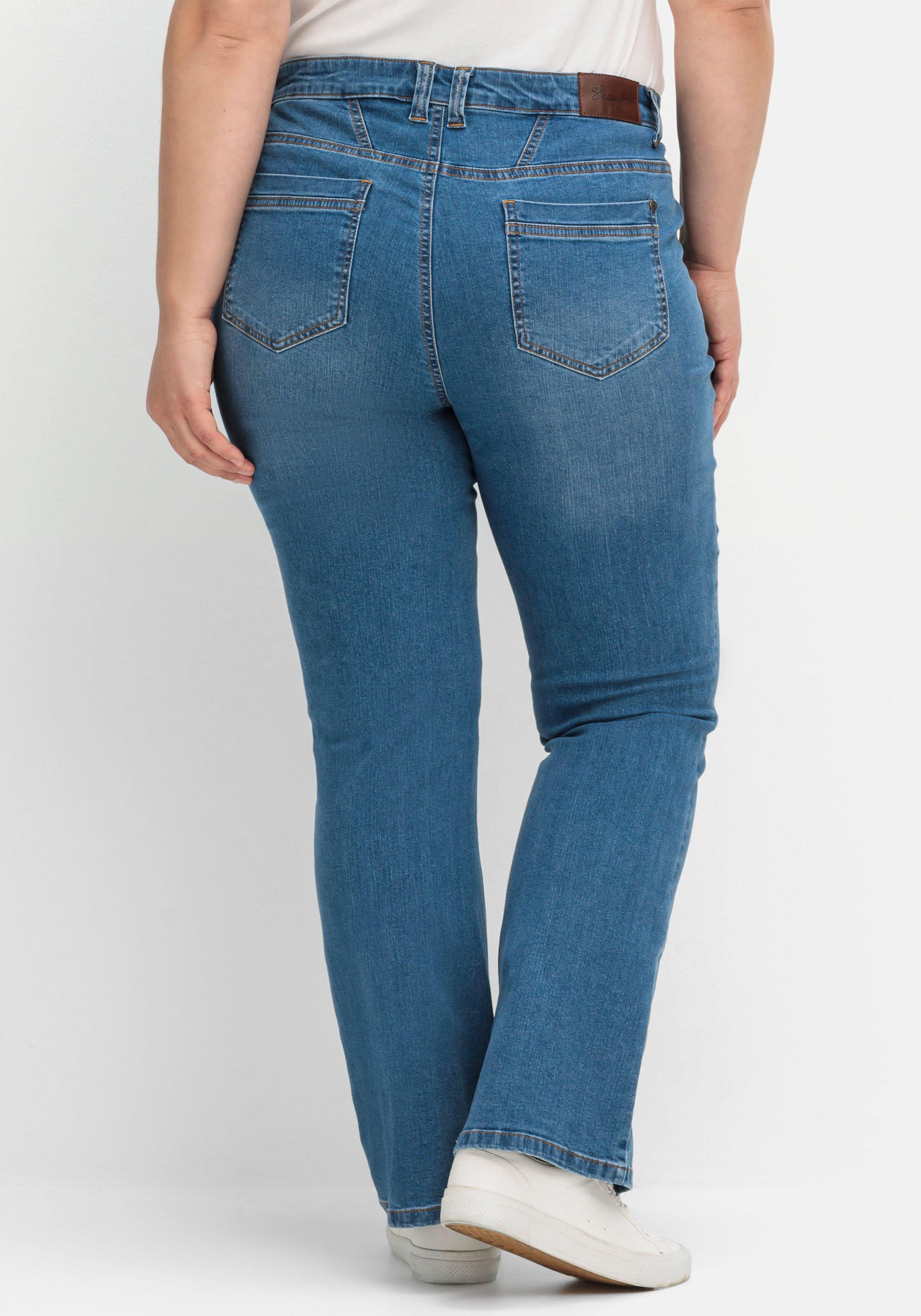 Bootcut-Jeans in Curvy-Schnitt SUSANNE