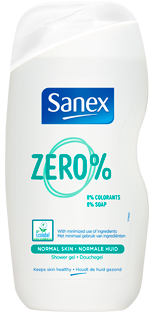 Sanex Douchegel Zero% Normale Huid 250ml