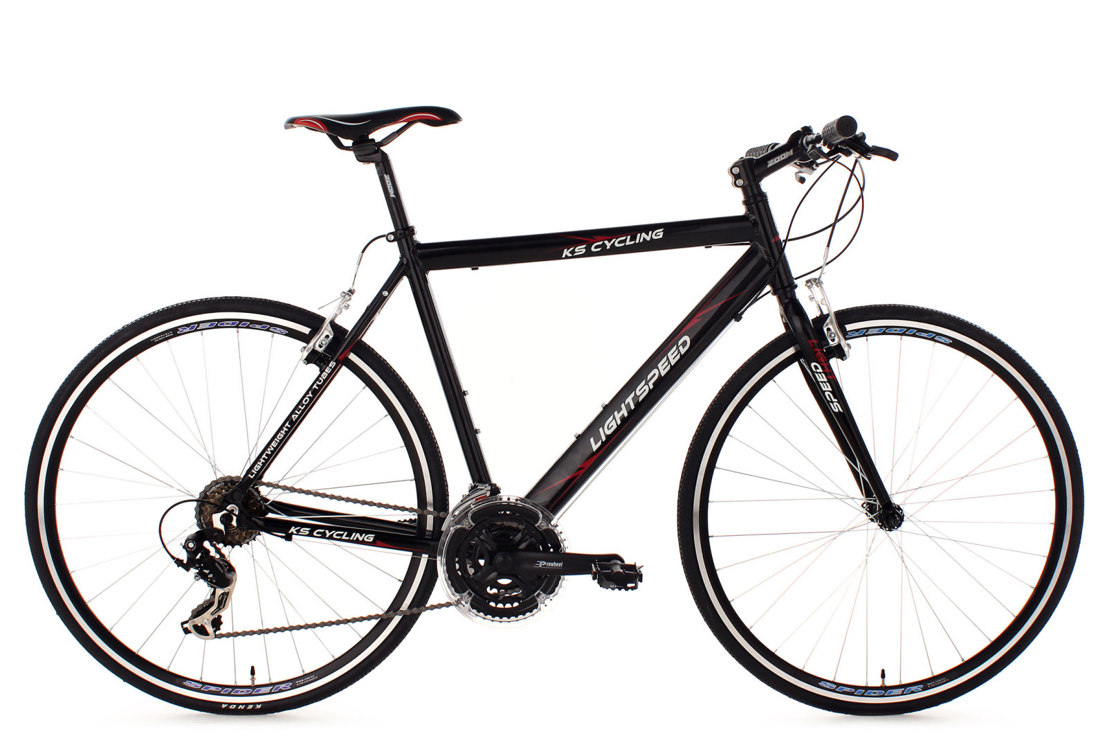 KS Cycling Fitnessbike Lightspeed 28'' - schwarz - 60 cm Rahmenhöhe