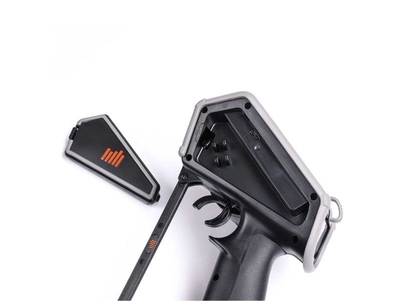 Spektrum Fernsteuerung DX6 Rugged DSMR Grau, mit SR515 Robuster 6-Kanal Sender für RC Fahrzeuge