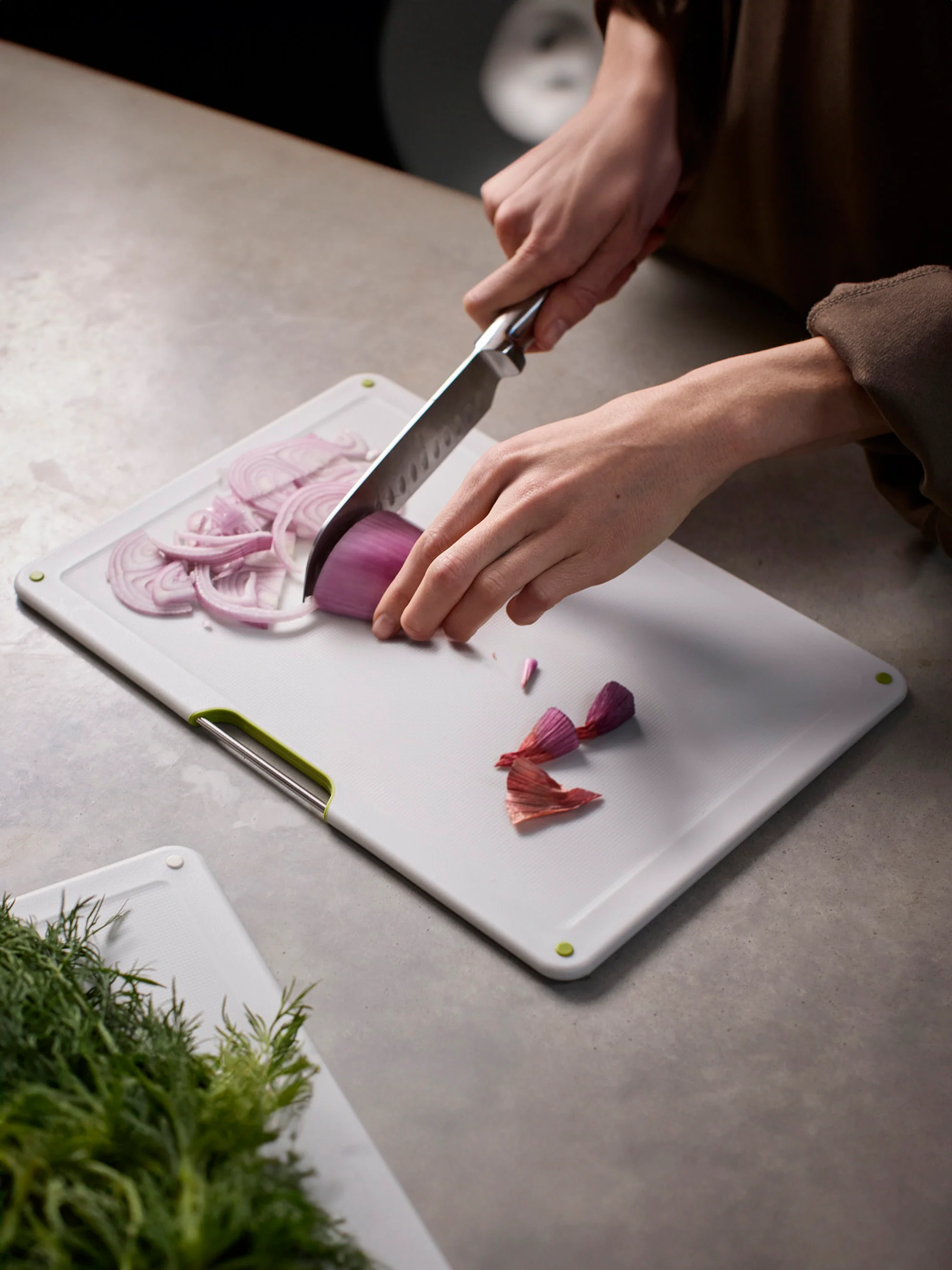 Snijplanken Folio met houder, 5-delig