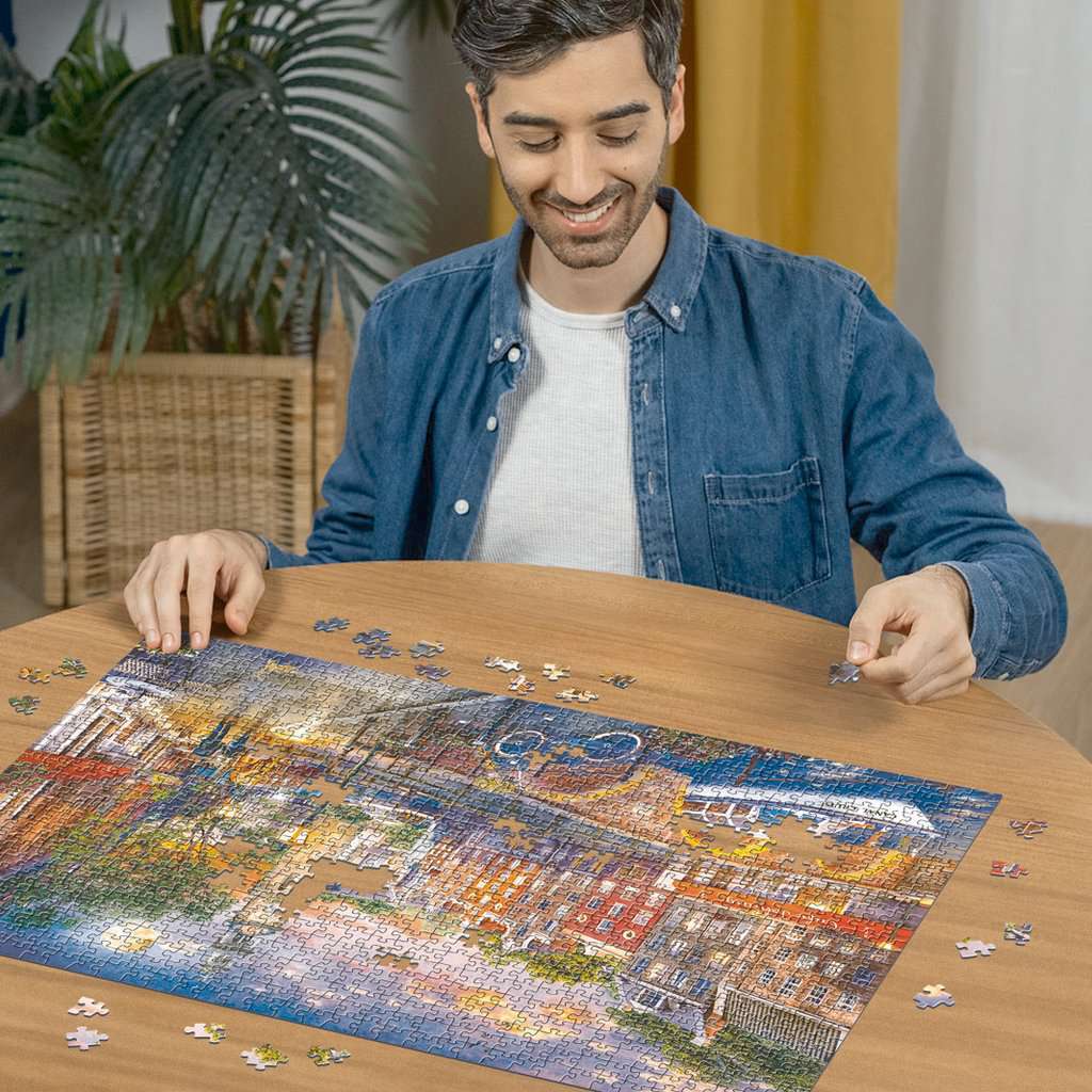 Ravensburger Spiel Sonnenuntergang Amsterdam